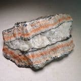 BARYTOCELESTINE AND CALCITE (UNPOLISHED)  -  Gloucestershire