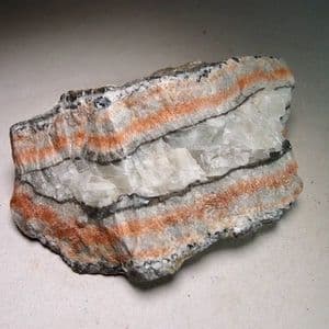 BARYTOCELESTINE AND CALCITE (UNPOLISHED)  -  Gloucestershire