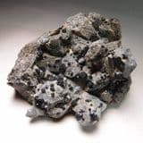 BROOKITE CRYSTALS ON QUARTZ - Arkansas, USA