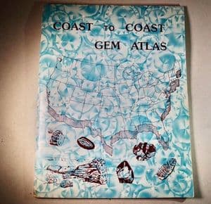 COAST TO COAST GEM ATLAS (Second hand copy in very good condition)