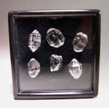 COLLECTION OF HERKIMER DIAMONDS  - New York State, USA.