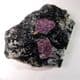 EUDIALYTE CRYSTALS IN SYENITE -  Russia