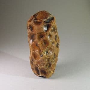 FROST-PITTED FLINT: a fine example of 'pot-lid' fractures in flint