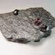 GARNET CRYSTALS IN MICA SCHIST  - Alaska