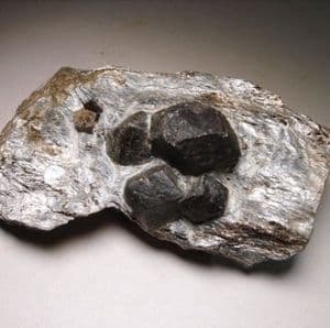 GARNET CRYSTALS IN MICA SCHIST  - Pakistan