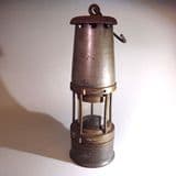 GENUINE VINTAGE MINER'S SAFETY LAMP