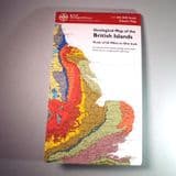 GEOLOGICAL MAP OF THE BRITISH ISLANDS (NEW COPY) (FOLDED)
