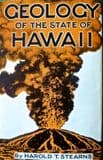 GEOLOGY OF THE STATE OF HAWAII (HARDBACK) (second hand copy) (ex. library book)