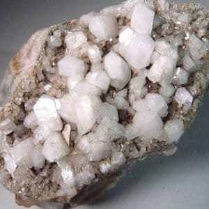 HARMOTOME CRYSTALS - Strontian, Scotland