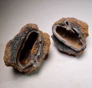 HOLLOW IRONSTONE CONCRETION -  Bedfordshire