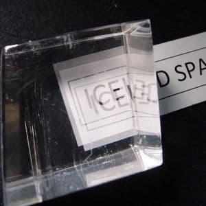 ICELAND SPAR - Cut and polished piece