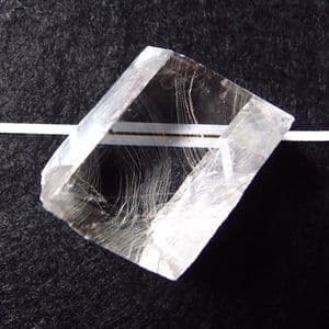 ICELAND SPAR - TRANSPARENT CALCITE WITH DOUBLE REFRACTION