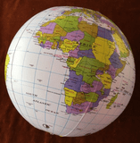 INFLATABLE GLOBE (NEW ITEM)