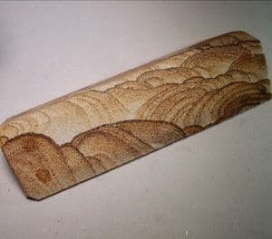 KANAB PICTURE SANDSTONE (UNUSUAL TRIANGULAR CUT PIECE) - Utah, USA