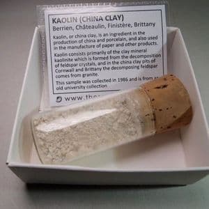 KAOLIN (CHINA CLAY) - Brittany, France