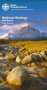 LARGE SCALE GEOLOGICAL MAP OF THE UK (NORTH SHEET) (NEW COPY)