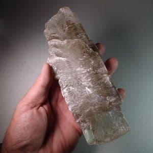 LARGE TRANSPARENT SELENITE CRYSTAL - Bean, near Swanscombe, Kent