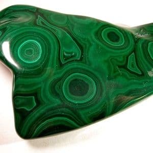 MALACHITE - large polished piece  - Africa