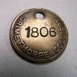 MINER'S TALLY - From Grimethorpe Colliery, South Yorkshire