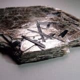 MUSCOVITE MICA CONTAINING TOURMALINE CRYSTALS - Norway