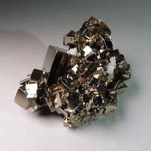 PYRITE CRYSTAL CLUSTER  -  Peru
