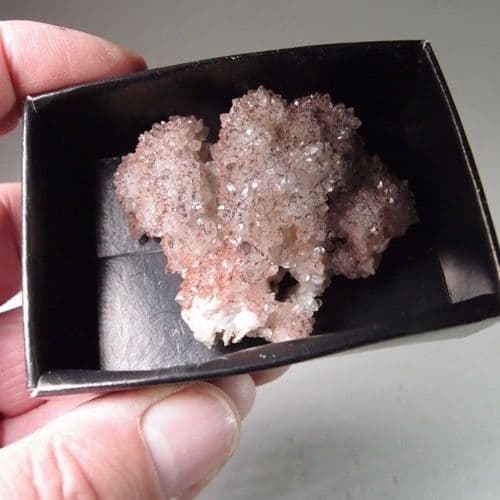 QUARTZ CRYSTALS Calton Hill Quarry Derbyshire