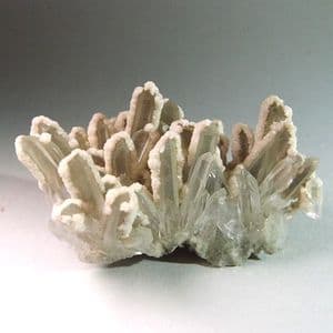 QUARTZ CRYSTALS WITH CALCITE - Bulgaria