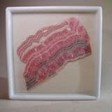 RHODOCHROSITE - THIN SLICE IN GEMSTONE BOX - Argentina