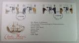 ROYAL MAIL CHARLES DARWIN FIRST DAY COVER (1982) (Addressed to Fossil Hall)