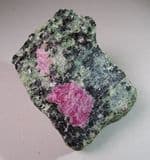 RUBY CRYSTALS IN ZOISITE - Kilimanjaro, Tanzania