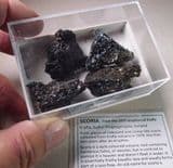 SCORIA - fresh, iridescent pieces from an eruption of Krafla, Iceland