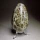 SERPENTINE POLISHED EGG WITH STAND  - Lizard, Cornwall