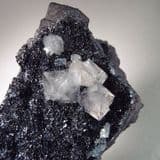 SPECULAR HEMATITE WITH QUARTZ CRYSTALS - West Cumbria