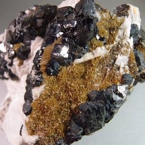 SPHALERITE CRYSTALS - Force Crag Mine, Keswick, Cumbria