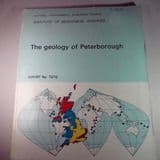 THE GEOLOGY OF PETERBOROUGH (second hand copy with geological map)