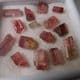 TOURMALINE CRYSTALS  (14 crystals in gemstone box)