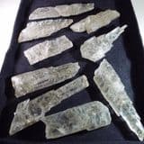 TRANSPARENT SELENITE CRYSTALS - Isle of Sheppey, Kent