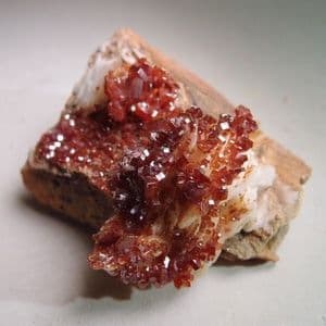 VANADINITE CRYSTALS - Mibladene, Morocco