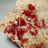 VANADINITE CRYSTALS - Mibladene, Morocco