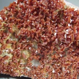 VANADINITE CRYSTALS -  Mibladene, Morocco