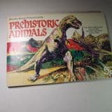 VINTAGE BROOKE BOND TEA PREHISTORIC ANIMALS PICTURE CARD ALBUM (1972)