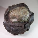 VOLCANIC BOMB WITH CORE OF OLIVINE - Auvergne, France