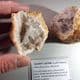 WHITE QUARTZ GEODE - Morocco