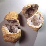 WHITE QUARTZ GEODE - Morocco