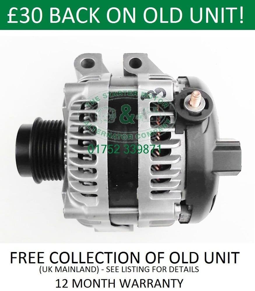 JAGUAR XF 2 2 2 7 3 0 TD ALTERNATOR C2Z3415 1042106120 8X2310300CB