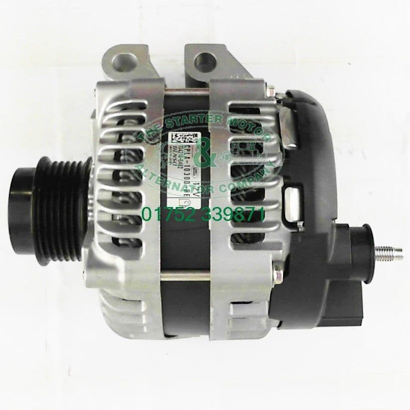 thumbnail image 2 of Uprated 120A Alternator For Land Rover Defender & Discovery 300TDI - 4 Bolt, Made In UK 2 of 6