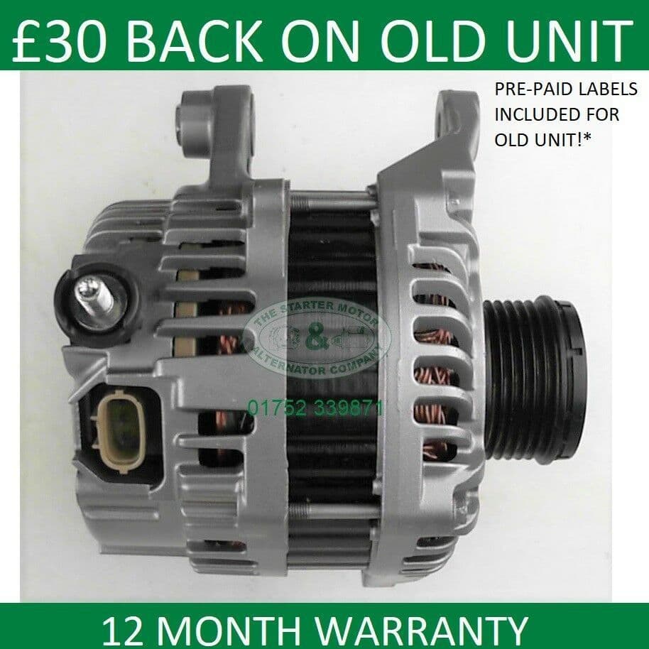 MAZDA 3 1 6 MRZ ALTERNATOR Z668-18-300 A002TJ0881 A2TJ0881