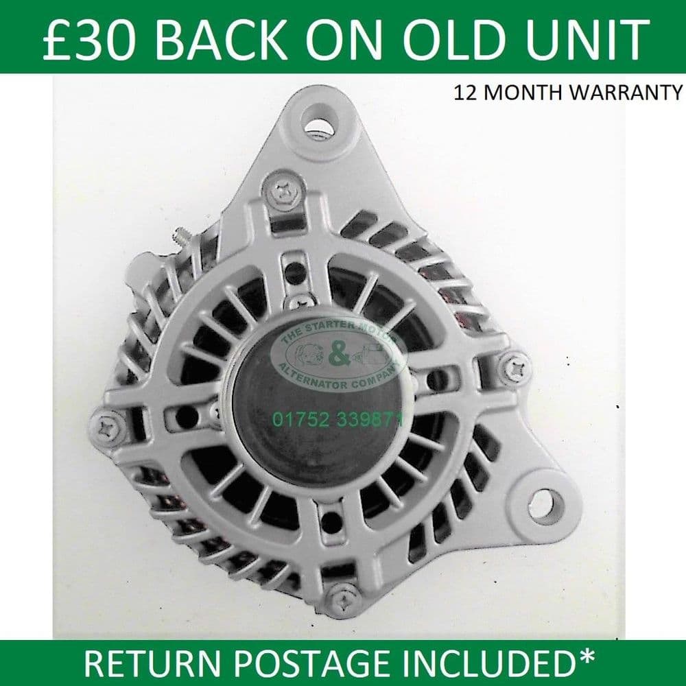 MAZDA CX5 2 2D ALTERNATOR A2TX6781 A2TX3081