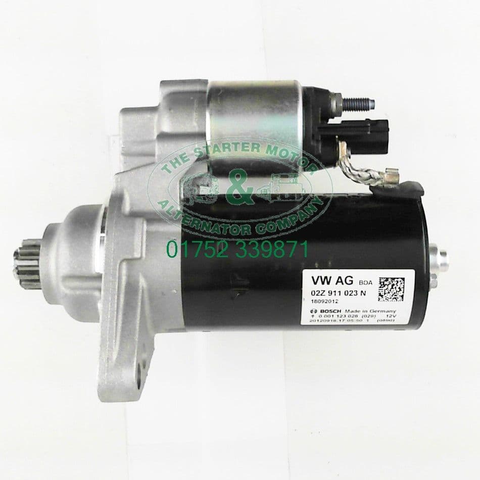 VW TRANSPORTER T5 2 0 TDI 7E 09 STARTER MOTOR S2419 OE