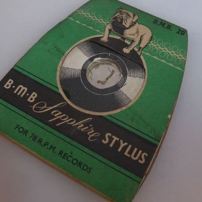 Replacement stylus for Philips 3010, 3012, 3013, For 78rpm